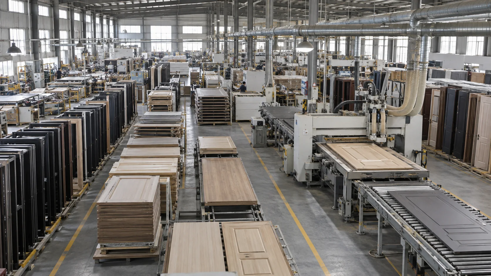 Door production line visualization