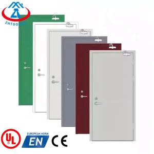 1.5 Hour Interior Fire Rated Steel Door Factory in Guangzhou