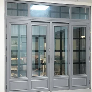 120 Retro Aluminum PD Folding Sliding Door Wind Resistant for Outdoor Entry or Indoor Balcony