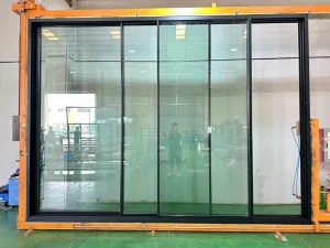 138 Series Thermal Break Narrow Frame Sliding Door Soundproof Aluminium Sliding Door for Balcony Villa