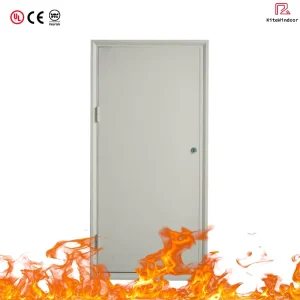 2-Hour Steel Fire-Rated Commercial Door for Supermarkets