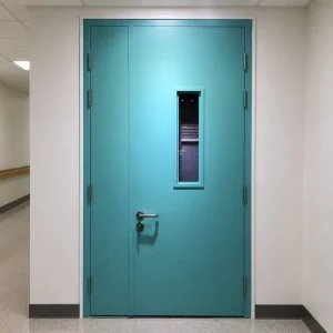 20-180 Minute WH-Certified Steel Fire-Rated Door with Frame, Vision Lite, 16 Gauge, for Apartment Office Commercial Building