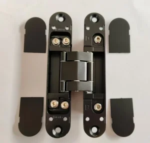 23 x 130 mm 180-Degree Adjustable Foldable Concealed Zinc Alloy Door Hinge for Bedroom and Bathroom Doors