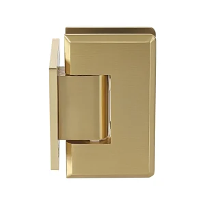 304 Stainless Steel Chrome-Plated 90-Degree Glass-to-Wall Shower Door Hinge