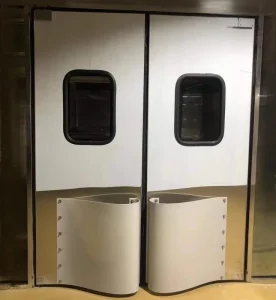 304 Stainless Steel Waterproof Internal Swing Door for Commercial Kitchen and Restaurant