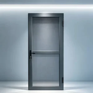 304 Stainless Steel Welded Single Swing Security Screen Door with Diamond Mesh, Anti-Theft, Mosquito Proof, for Home and Villa