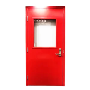 36 x 84 Timber and Steel Exterior Fire Door
