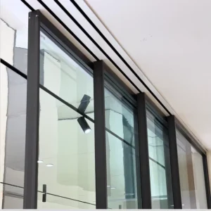 4-Panel Multi-Slide Aluminum Alloy Sliding Door System with Smooth Glide for Interior and Garden Room Divider