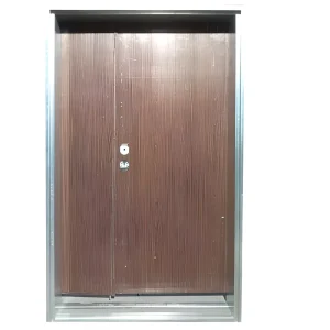 9-Inch-Wide Bulletproof Steel Security Door with Steel Frame