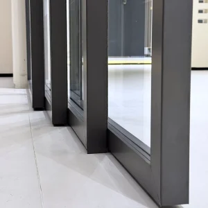 AS2047 Certified Aluminum Alloy Sliding Door Thermal-Break Double-Glazed Tempered Glass Door for Modern Villas and Balconies