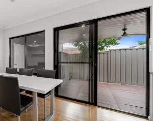 AS2047 NFRC Standard Design House Sliding Door Australia New Product Thermal Break Aluminium Glass Sliding and Stacking Door