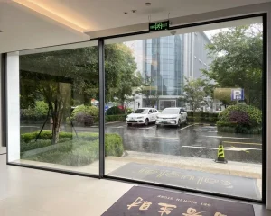 AS2047 Test Certified Wind Pressure Resistant Double Glazing Exterior Entry Villa Aluminum Sliding Door for Australia Market