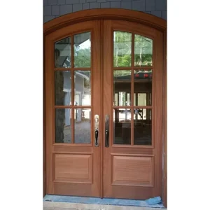 AS2208 AS4666 AS2047 Arched Double Casement French Door, Aluminum-Clad Timber