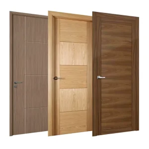 Adjustable WPC Solid Wood Doors for Outdoor and Indoor Use
