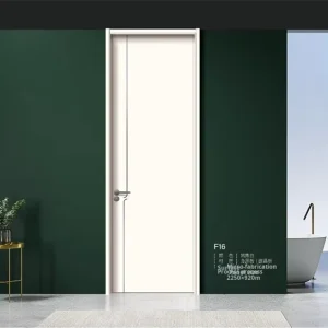All-Aluminum Paint-Free Waterproof Moisture-Proof Soundproof Interior Bedroom Door Set Minimalist Design