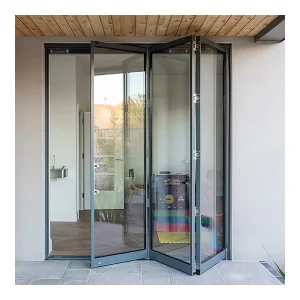Aluminium Sliding Folding Bi-Fold Glass Door