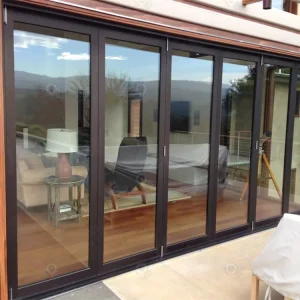 Aluminum Alloy Broken-Bridge Sliding Door for House, Villa, or Hotel
