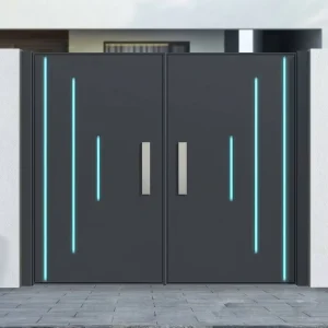 Aluminum Alloy Double Doors, Customizable