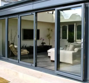 Aluminum Alloy Extrusion Profile Windproof Sliding Door