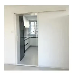 Aluminum Alloy Frame Interior Sliding Glass Door for Villas with Windproof Feature