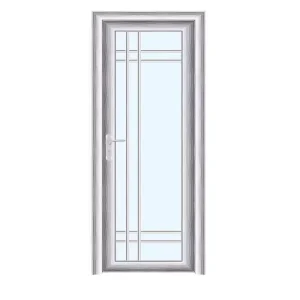 Aluminum Alloy Hermetically Sealed Security Swing Door for Hotel Interior Use