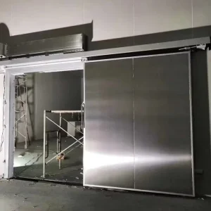 Aluminum Alloy Profile Cold Room Sliding Door with Abrasion-Resistant Surface