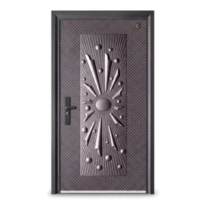 Aluminum Alloy Security Door with Anti-Theft Feature and Stainless Steel Screen for Apartment Entry and Commercial Use