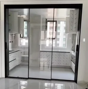 Aluminum Alloy Sliding Glass Door for Kitchen