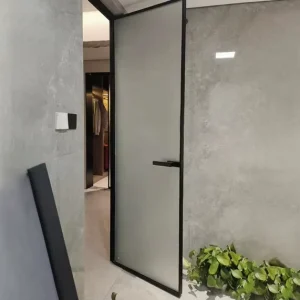 Aluminum Alloy Swing Door for Gym Changing Rooms