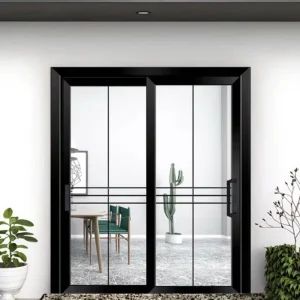 Aluminum Alloy Thermally Broken Sliding Glass Door for Villas, Apartments, and Bedrooms