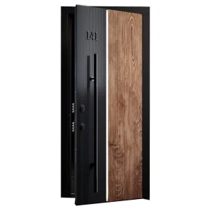 Aluminum Alloy Villa Swing Front Door with Anti-Theft Security, Rust Protection, and Thermal Break