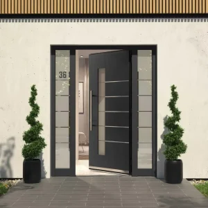 Aluminum Alloy Water-Resistant Multi-Layer Swing Partition Door for Restaurant and Hotel Outdoor Use