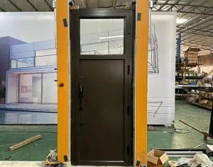 Aluminum Anti-Theft Entry Doors with Broken Bridge Technology for Residential Use