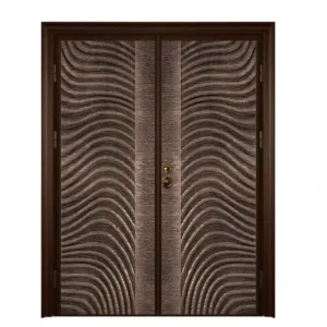 Aluminum Anti-Theft Exterior Fireproof Security Door