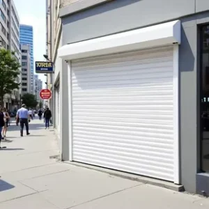 Aluminum Automatic Rolling Shutter Door with Remote Control for Shop or Garage