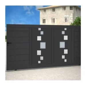 Aluminum Broken Bridge American Panel Automatic Gate Door