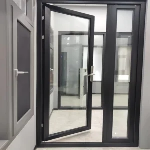 Aluminum Casement Double-Glass Swing Door
