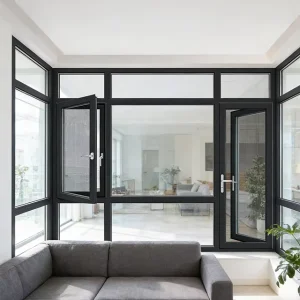 Aluminum Casement Windows with Thermal Break Technology for Energy Efficiency