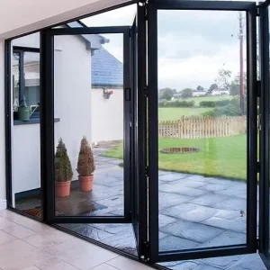 Aluminum Double Glazing Folding Door