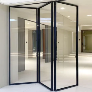 Aluminum Folding Door Folding Crystal Doors