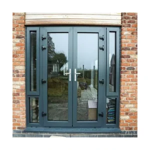 Aluminum Frame Glass Swing Door