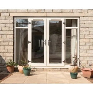 Aluminum Frame Swing Glass Door for Office Entrance