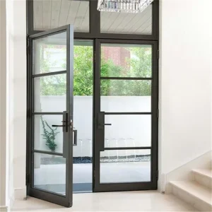 Aluminum Frameless Swing Glass Door with Pivot Hinge