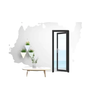 Aluminum Interior Double Glass Casement Door