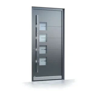 Aluminum Modern Pivot Security Door for Villa Entrance
