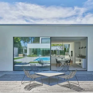 Aluminum Narrow Frame Sliding Glass Door