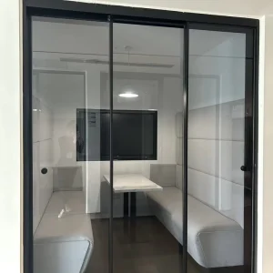 Aluminum Narrow Sliding Glass Doors Slim Frame Sliding Door Ultra High Quality Sliding Door