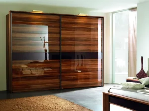 Aluminum Profile Sliding Wardrobe Door