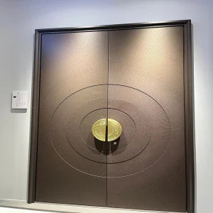 Aluminum Security Door, Anti-Theft Bulletproof, Exterior, for Villas and Apartments
