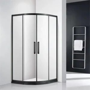 Aluminum Shower Door, Sliding and Swing, for Bathroom Toilet